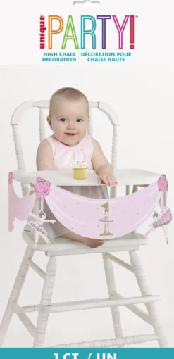 Dekorsett Stol - Rosa Ballerina - 1 År