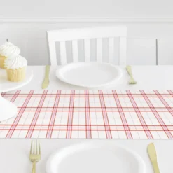 Elegant Valentine - løper rødrutete
