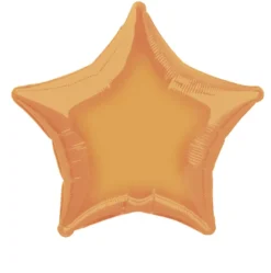 Ensfarget stjerne - Oransje