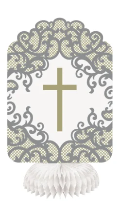 Fancy Gold & Silver Cross