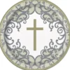 Fancy Gold & Silver Cross