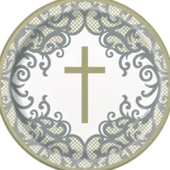 Fancy Gold & Silver Cross