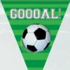 Flaggbanner - 3D Fotball - Plast