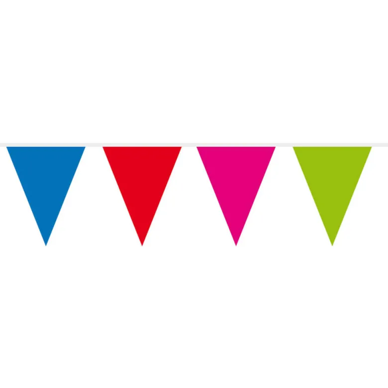 Flaggbanner - Flere Farger