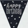 Flaggbanner - "Happy Birthday"