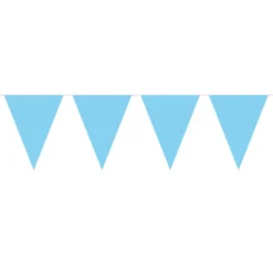 Flaggbanner - Lys Blå