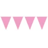 Flaggbanner - Lys Rosa