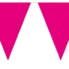 Flaggbanner - Magenta - Plast