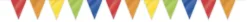 Flaggbanner Multicolour - Lang