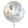 Folieballong - Det er en Gutt - Blå Sky