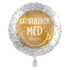 Folieballong - "Gratulerer Med Dagen"