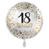 Folieballong - Gratulerer - 18 År