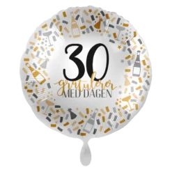 Folieballong - Gratulerer - 30 År