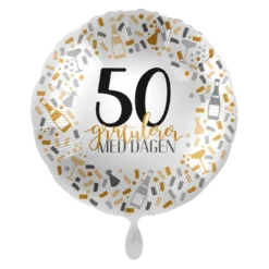 Folieballong - Gratulerer - 50 År