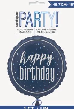 Folieballong - "Happy Birthday"