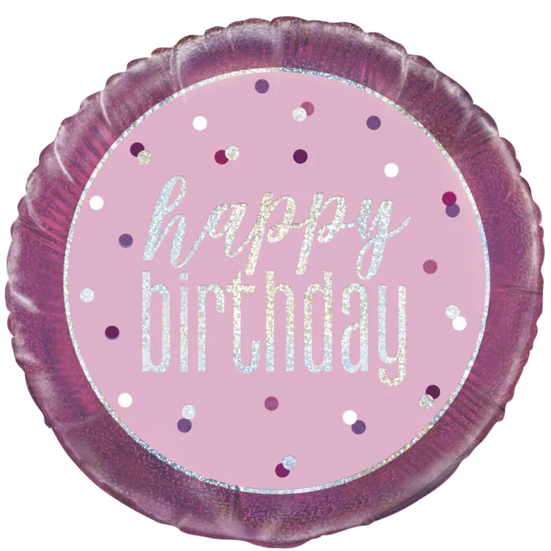 Folieballong - Happy Birthday