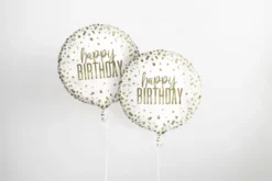 Folieballong - Konfetti - Happy Birthday
