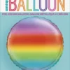 Folieballong - Regnbue