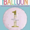 Folieballong - Rosa Ballerina - 1 År