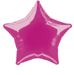 Folieballong - Stjerne Rosa