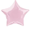 Folieballong - Stjerne Rosa Lys