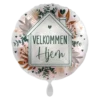Folieballong - "Velkommen Hjem" - Hus