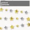 Girlander - Stjerner - Gull og Sølv