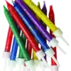 12 Glitter Kakelys Multi-Farget