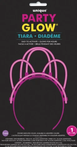 Glowstick - Tiara - Assortert
