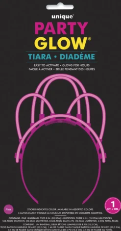 Glowstick - Tiara - Assortert