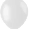 Gummiballonger - Coconut White Matt