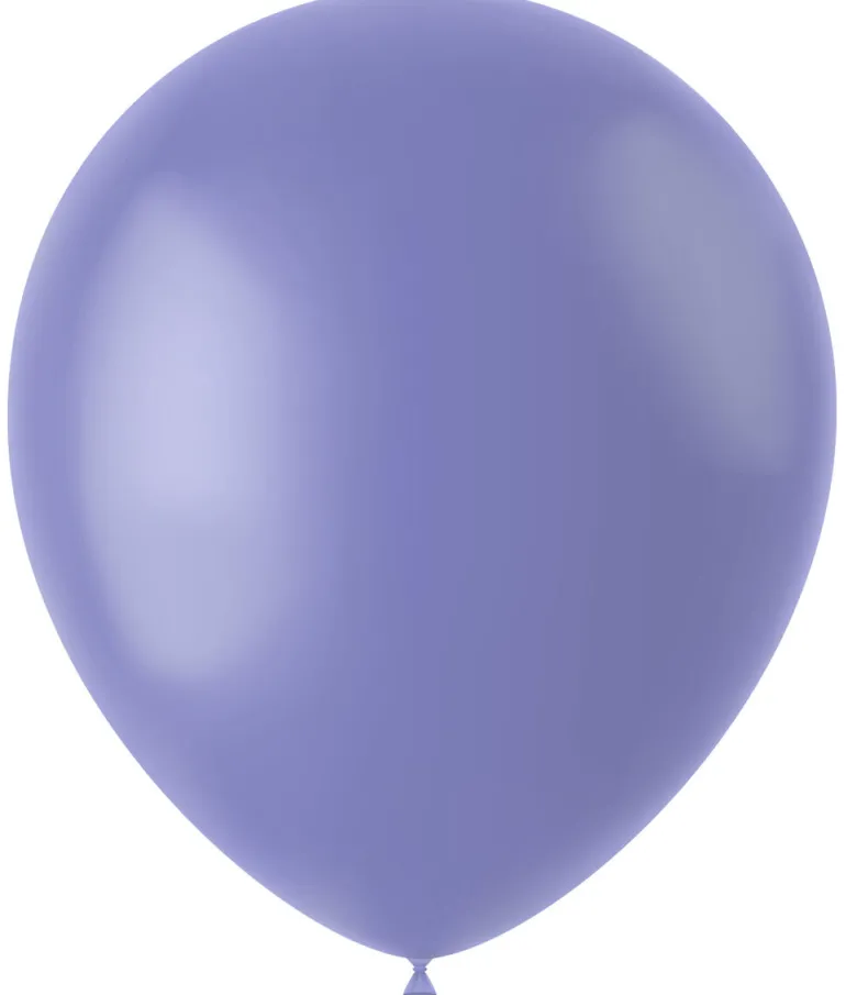 Gummiballonger - Cornflower Blue Matt