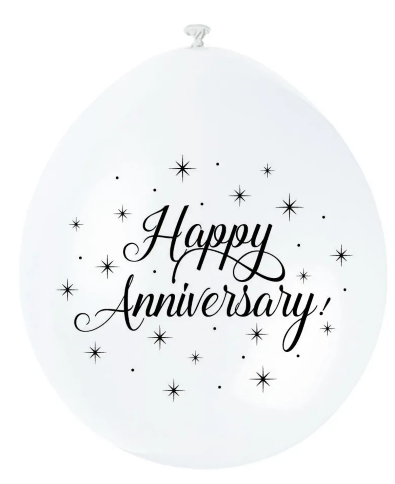 Gummiballonger - "Happy Anniversary"