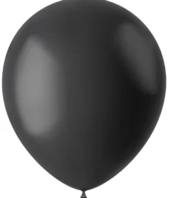 Gummiballonger - Midnight Black Matt
