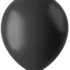 Gummiballonger - Midnight Black Matt