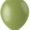 Gummiballonger - Olive Green Matt