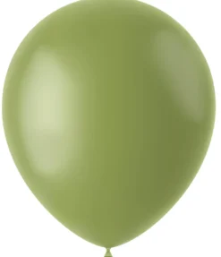 Gummiballonger - Olive Green Matt