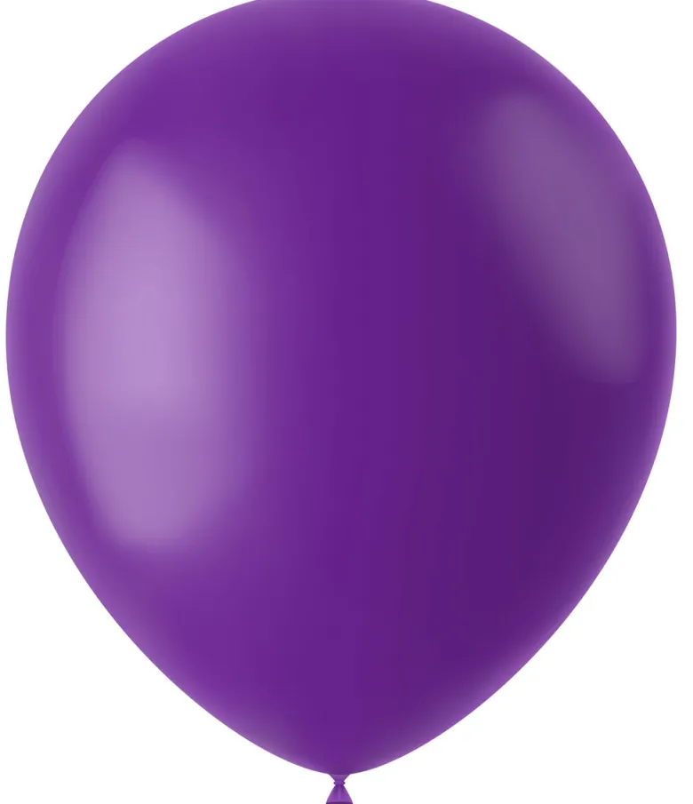 Gummiballonger - Orchid Purple Matt