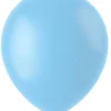 Gummiballonger - Powder Blue  Matt