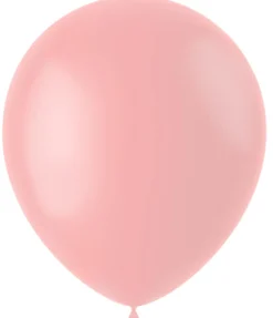 Gummiballonger - Powder Pink  Matt