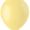 Gummiballonger - Powder Yellow Matt
