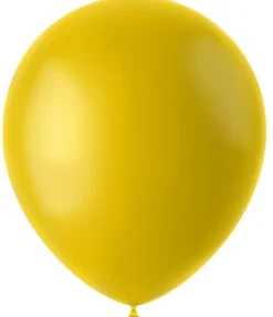 Gummiballonger - Tuscan Yellow Matt