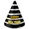Happy New Year - Black & Gold HNY