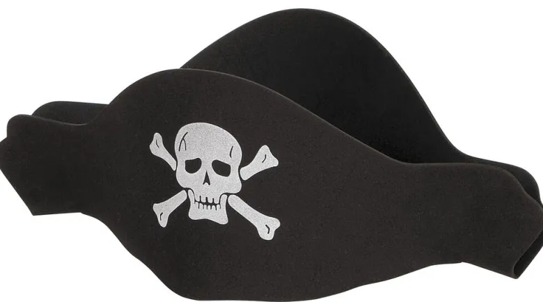 Hatt - Pirat - Skumplast