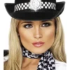Hatt - Politi UK - Sort med Merke