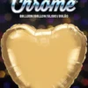 18H Chrome Gold – Hjerte (Pakket)