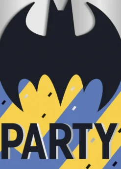 Invitasjoner - Batman - Papp