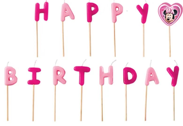 Kakelys Pinne - Minni - "Happy Birthday"