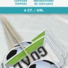 Kaketopper på Pinne - 3D Fotball