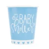 Kopper - "Baby Shower"  - Blå Hjerter